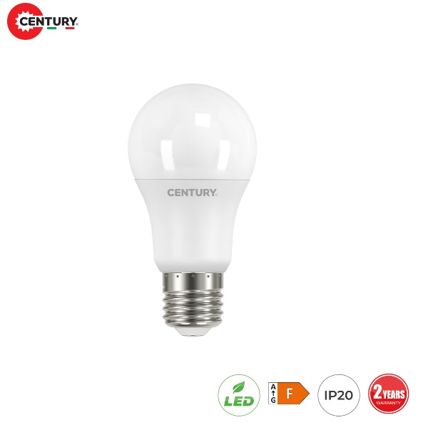 Lampada Led Goccia E27 11w Luce Natura 1055 Lumen con Sensore Crepuscolare